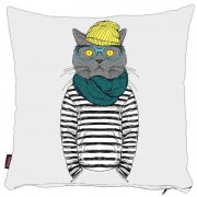 Kedili Yastık Kılıfı-99